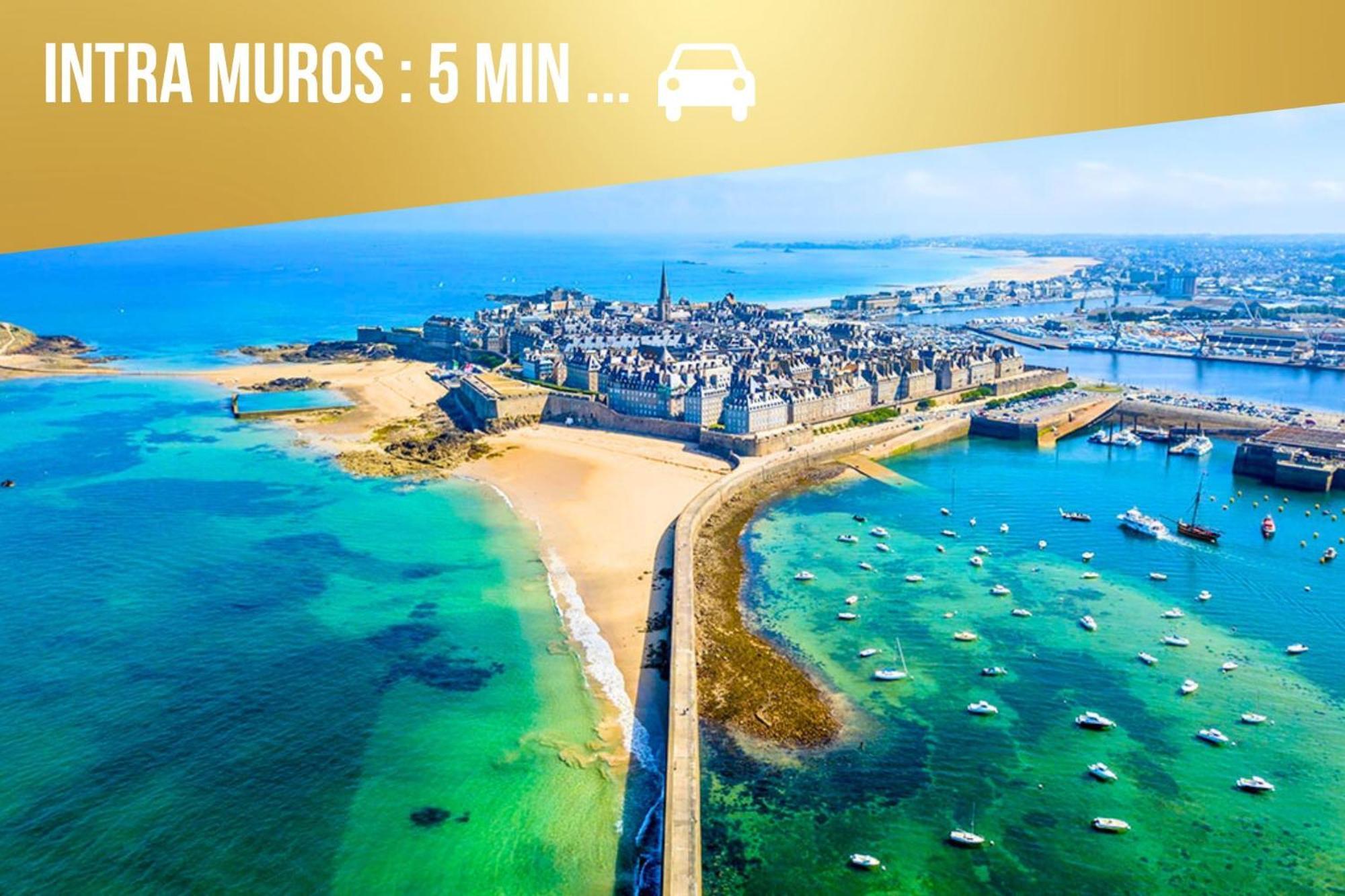 Allen - 2Min De La Plage Du Sillon Et Intra Saint-Malo Exterior foto