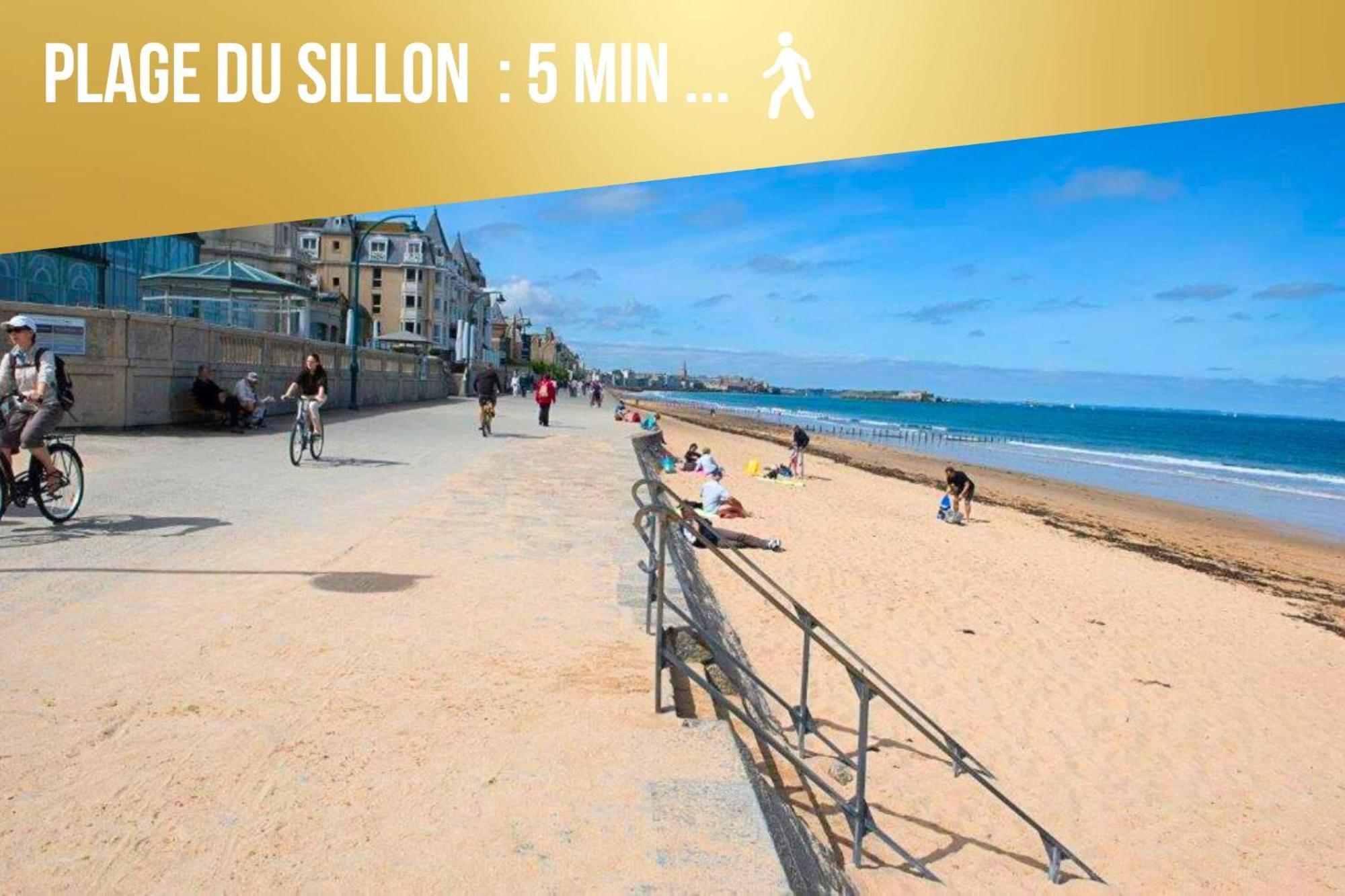 Allen - 2Min De La Plage Du Sillon Et Intra Saint-Malo Exterior foto